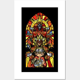 Digistained Glass Takuya Posters and Art